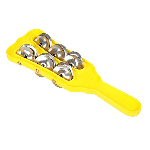 GUG Plastic Manjira - Musical Instrument for Bhajan and Kirtans, Khartal for Mandir aarti (Jheeka) 3 line Multicolor - Image 2