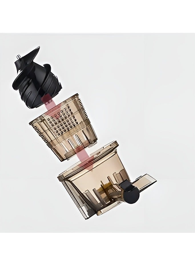 ماركة غير محددة عصارة كهربائية صغيرة بتقنية العصر البطيء (المضغ) وعصارة باردة لعصر الفواكه والخضروات، وفلتر لصنع الآيس كريم - Image 2