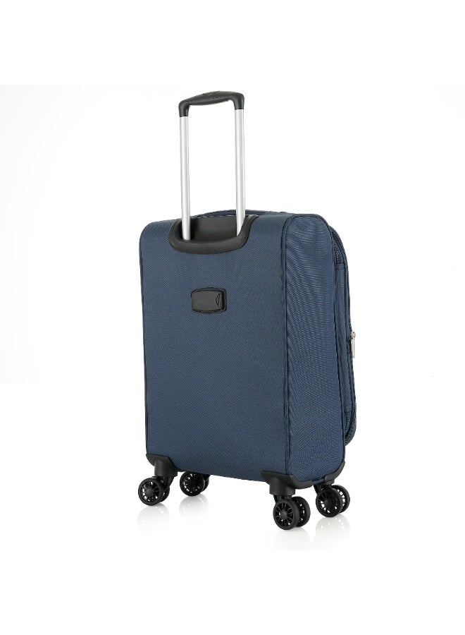 اتش تي طقم حقائب سفر من 3 قطع من H.T | حقائب سفر ذات غلاف ناعم | طقم حقائب سفر خفيفة الوزن قابلة للتوسيع بعجلات (33 لترًا، حقيبة سفر خفيفة الوزن) (حقيبة يد/حقيبة صغيرة للمقصورة 20 بوصة) - Image 3