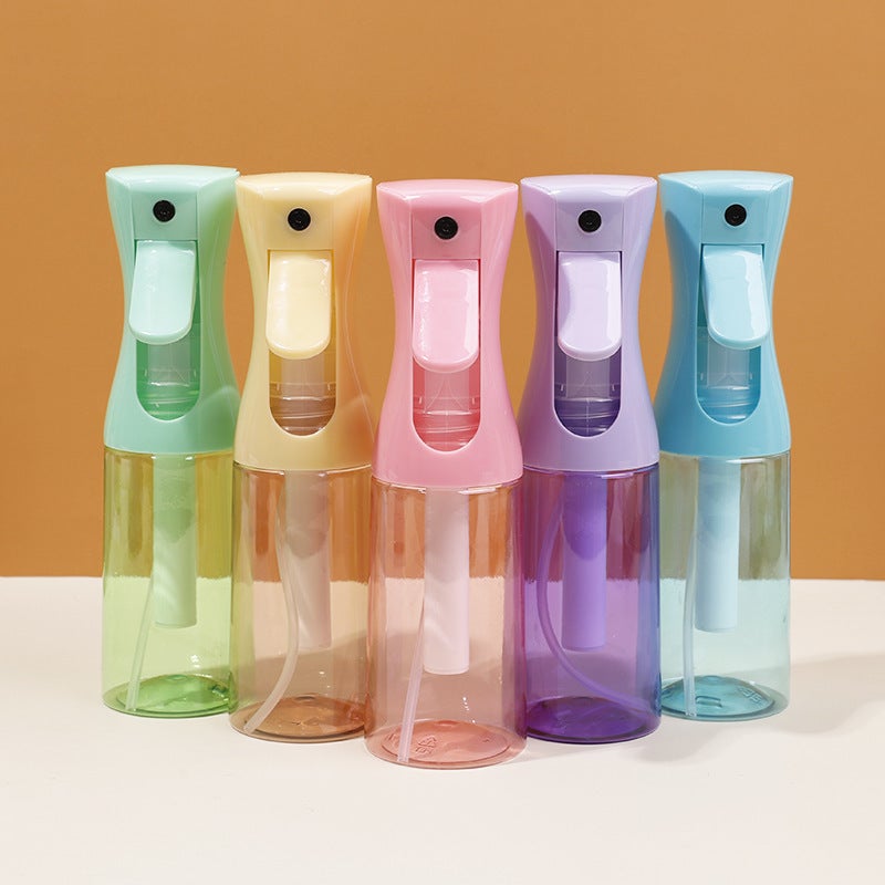 Continuous Spray Bottle Household Color Transparent Water Replenishing High Pressure Fine Mist Disinfection Spray Packaging High-End Outdoor - Image 2