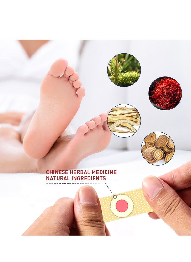 SOUTH MOON 24 Pcs Foot Corn Removal Plaster,Natural Ingredients,Foot Care Expert,Calluses Plantar Treatment,Relief Pain From Calluses, Corns, Blisters, Heel Frictions  - Image 4