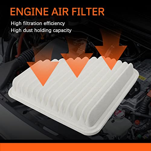 KEDAKEJI Engine Air Filter, (CA10169) Compatible with Toyota/Lexus/Scion for Camry V6(2007-2011), RAV4(2006-2012),Matrix(2009-2013),Venza(2009-2015),Avalon(2005-2012),tC(2011-2016) - Image 2