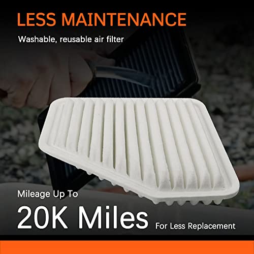KEDAKEJI Engine Air Filter, (CA10169) Compatible with Toyota/Lexus/Scion for Camry V6(2007-2011), RAV4(2006-2012),Matrix(2009-2013),Venza(2009-2015),Avalon(2005-2012),tC(2011-2016) - Image 3