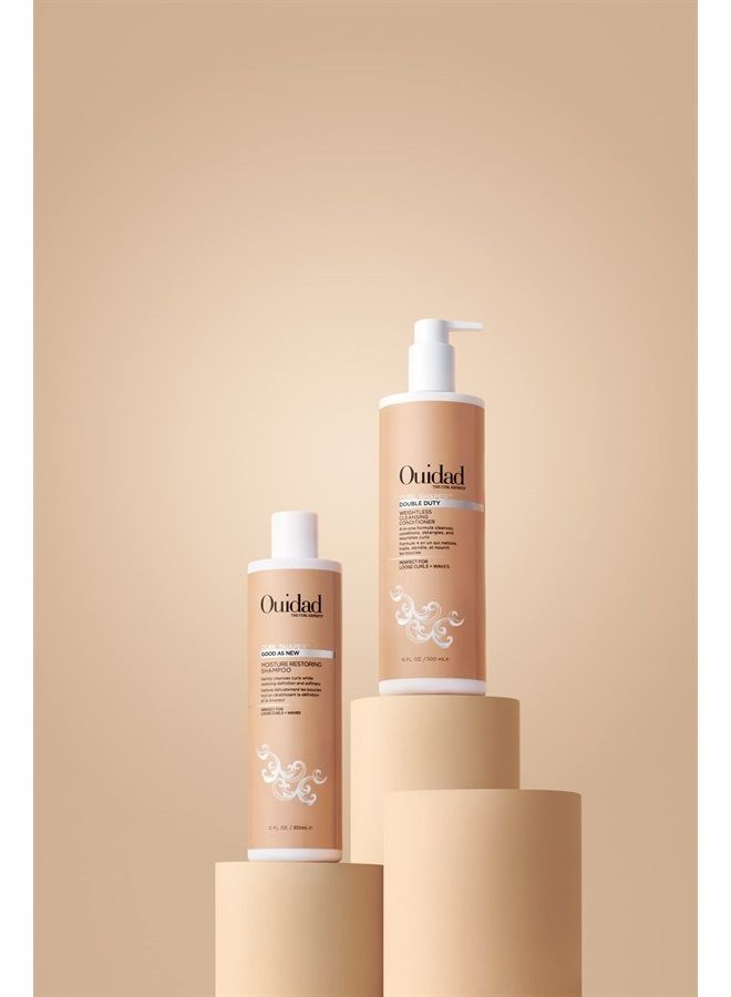 Ouidad Curl Shaper Good As New Moisture Restoring Shampoo, 12 Fl Oz - Image 3