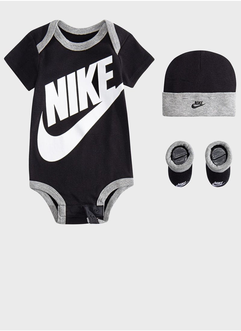 Nike - Infant 3 Pack Futura Logo Set - Image 1