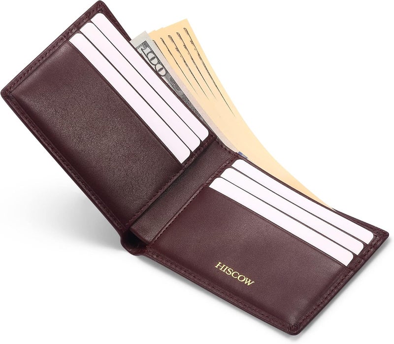 HISCOW Leather Business Card Case Holder for Men & Women, Italian Calfskin - Image 3