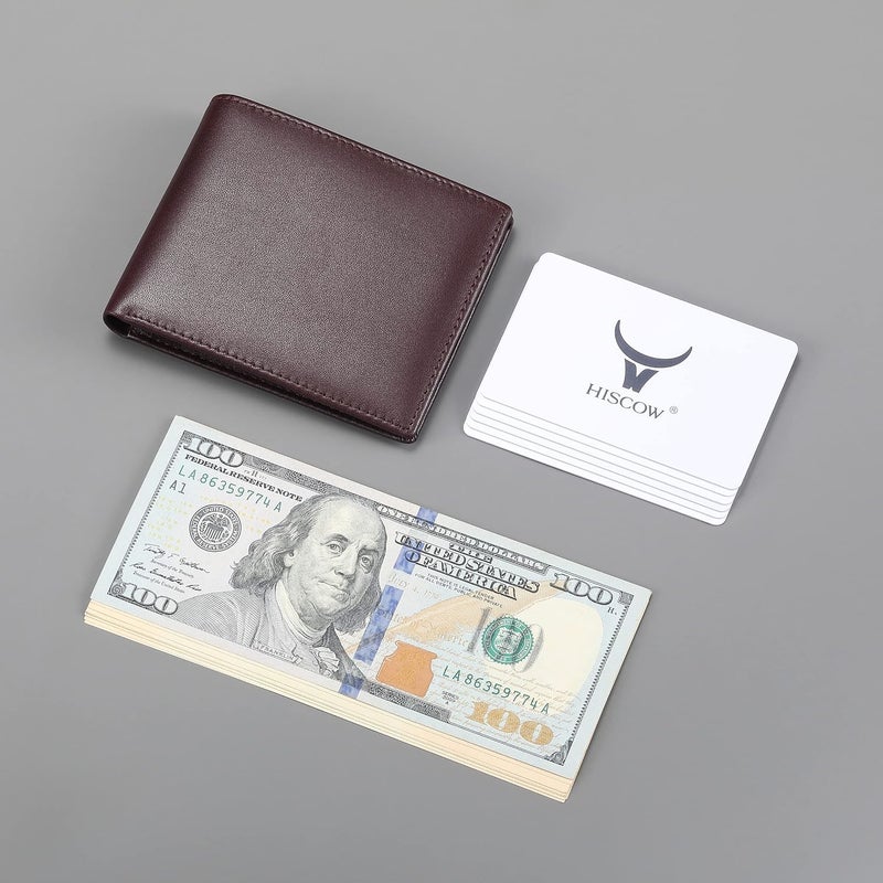 HISCOW Leather Business Card Case Holder for Men & Women, Italian Calfskin - Image 2
