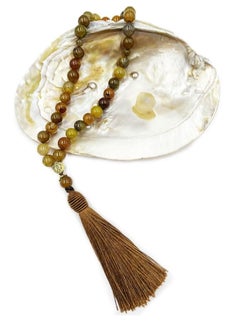 REBUY REBUY Natural Dragon Vein Agate Stone Tasbih  - Image 2