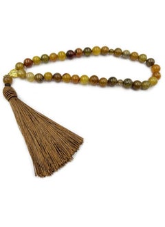 REBUY REBUY Natural Dragon Vein Agate Stone Tasbih  - Image 3