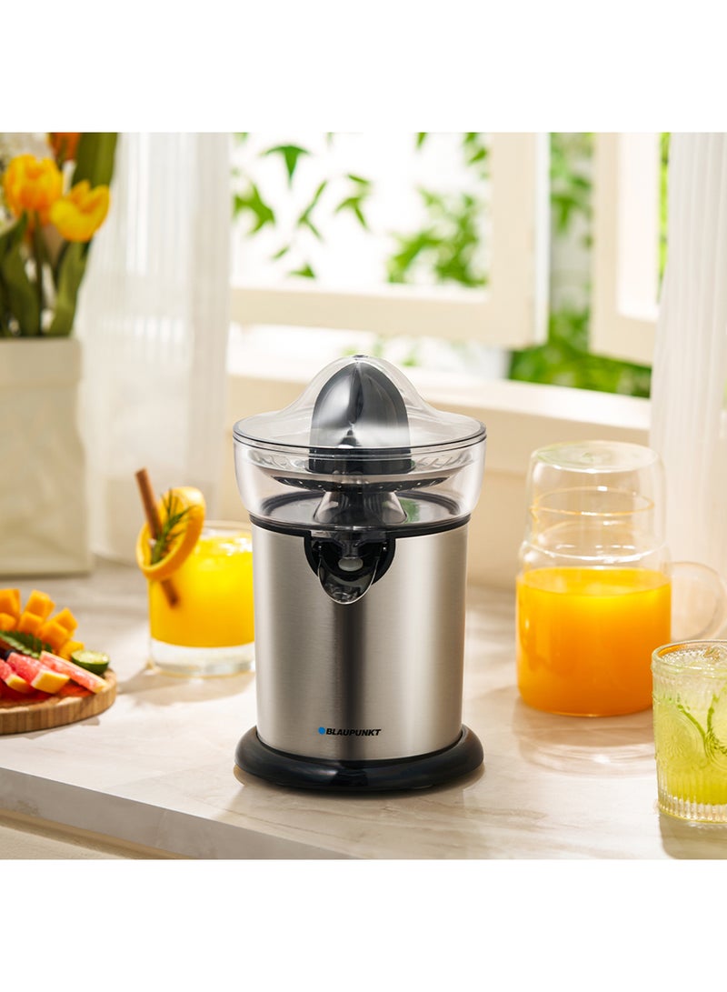 Blaupunkt Citrus Juicer, 130W, Stainless Steel Body, Filter and Spout - Image 2