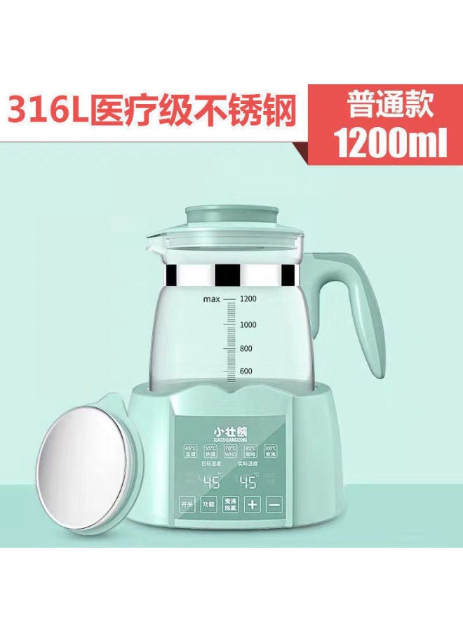 Official Genuine Goods] Xiaozhuang Bear Baby Constant Temperature Milk Adjustor Glass Hot Pot Intelligent Milk Flusher Milk Warm