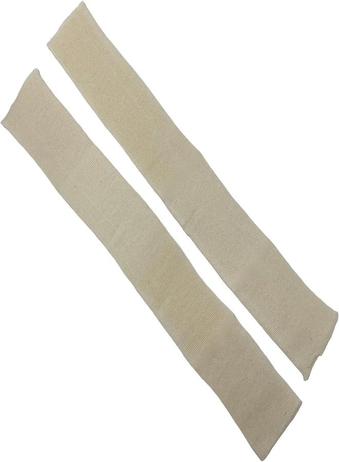 Regency Wraps Rolling Pin Cover for Non-Stick Dough Rolling, 100% Cotton Absorbs Excess Flour So Pastries Come out Light and Flakey, 15" Pack of 2 - Image 2