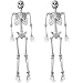 XONOR 2Packs 54ft Halloween Human Skeletons Life Size Full Body Bones with Movable Joints for Halloween Props Spooky Party Decoration - Image 3
