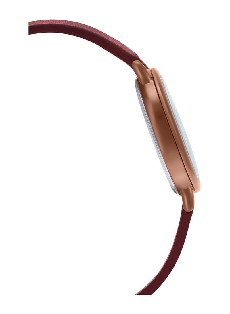 Casio Watch for Women LTP-E413RL-5ADF Analog Leather Band Brown - Image 5