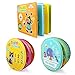 Growsland Baby Bath Toys Nontoxic Bath Books for Babies Bath Time Bathtub Toys for Toddlers 6 to 12 18 Months Soft Educational Bath Toys for 13 Year Old Girls BoysPack of 3 - Image 2
