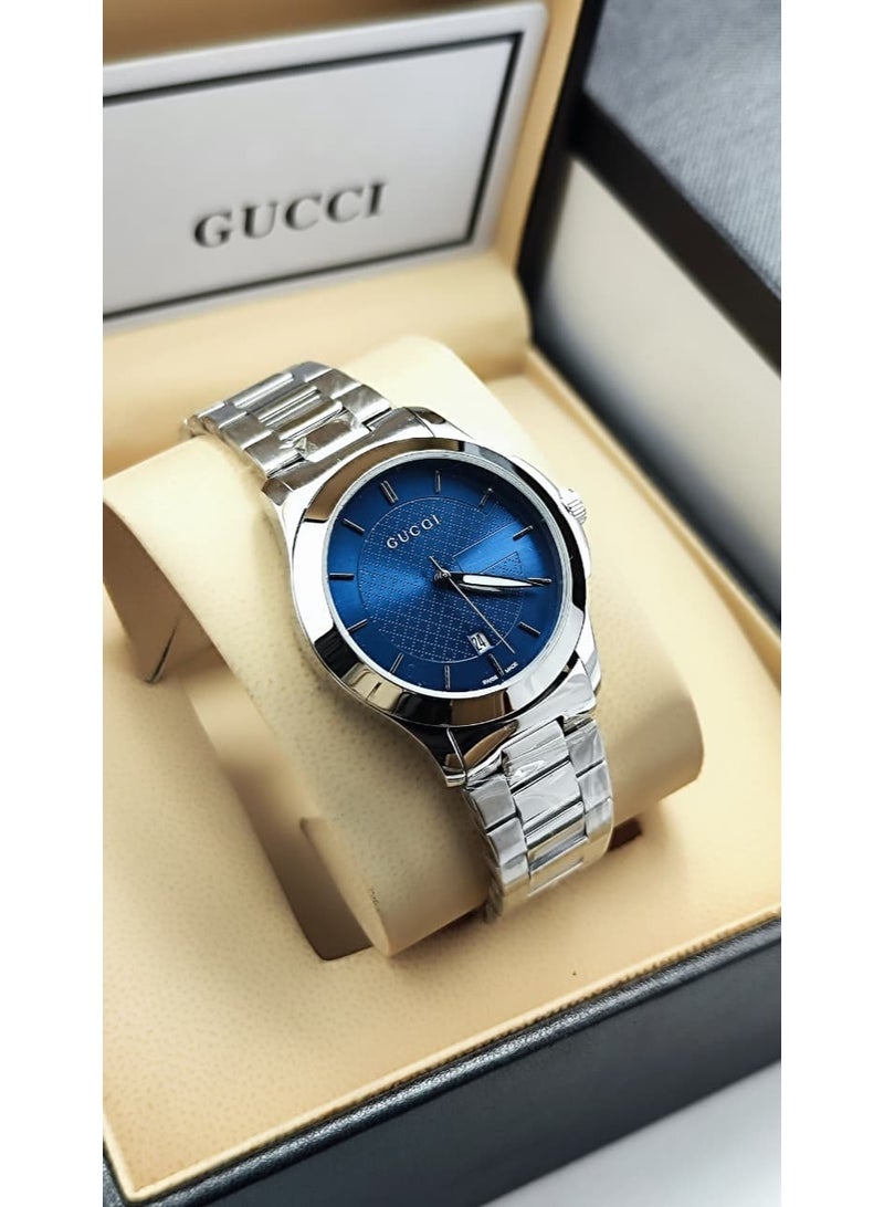 غوتشي ساعات جوتشي  فاخره جديد استل استيل اخر اصداااار فااااااخردرجه اولى