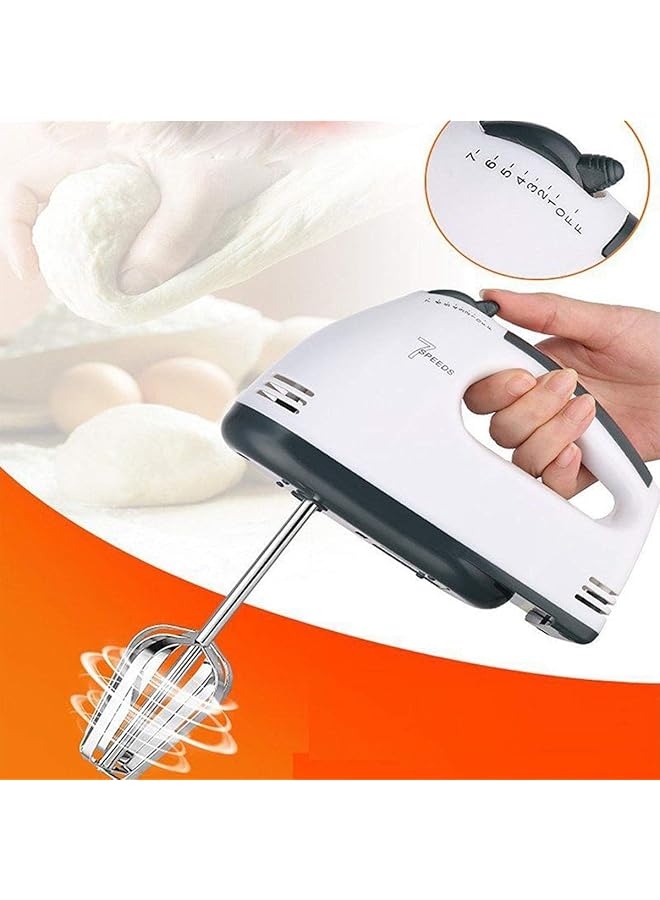 erorex Electric Hand Blender Mixer Hand Held Egg Beater 7 Speed Mixer Immerison Blender Included 4 Stainless Steel Stirrer Cream Cake Mixers Tool - Image 2
