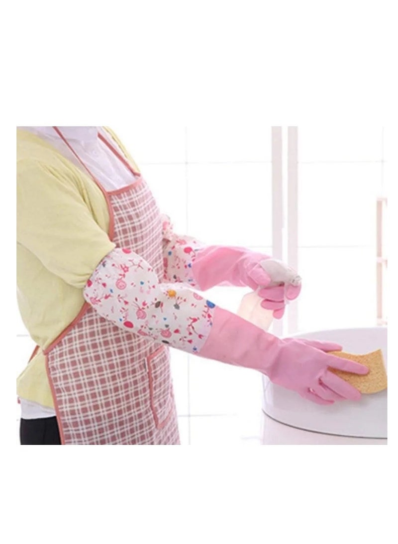 High Quality Multicolor Elbow Kitchen Gloves  - Image 3