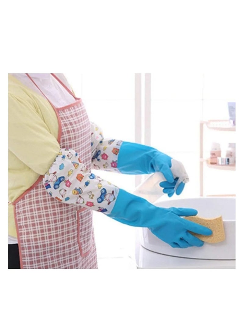 High Quality Multicolor Elbow Kitchen Gloves  - Image 5