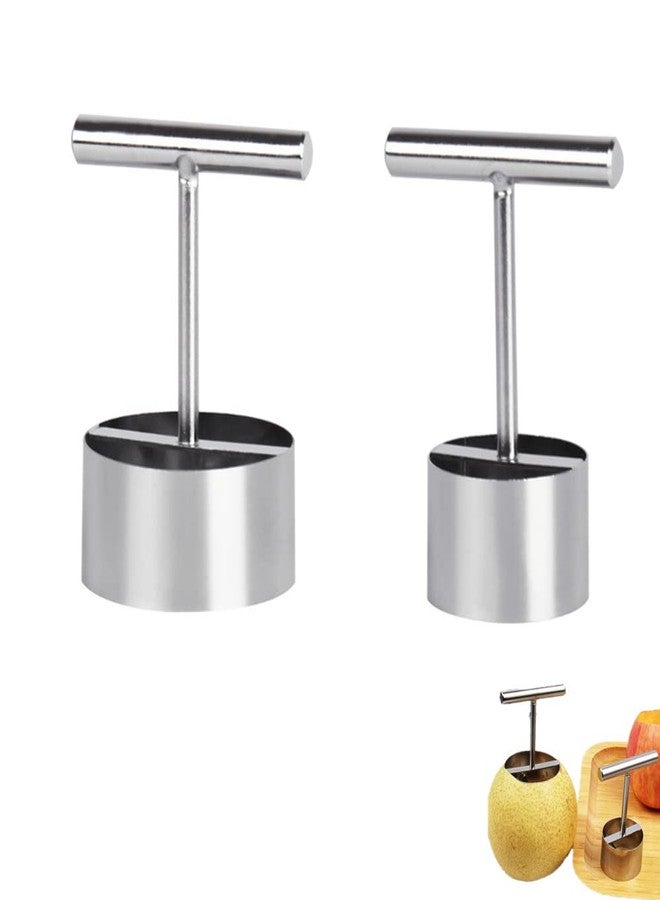 chislim 2 Pcs Apple Corer,Stainless Steel Pear Corer,Fruit Corer Tool,Kitchen Fruit Corer Set for Pears,Apples,Vegetables - Image 1