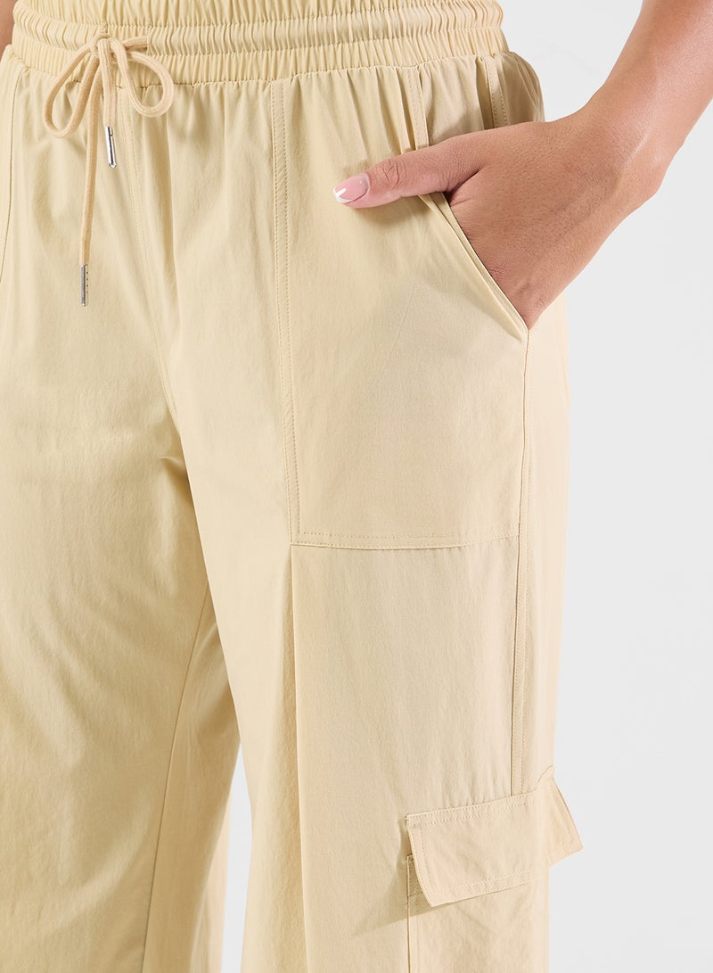 فورورد بنطلون باراشوت بخصر مطاطي - Image 4