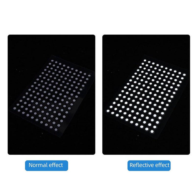 3D Tracking Dot, 150PCS 3mm ID 6mm OD Magnetic Scan Position Targets High Reflective Reference Point Tracking Dot Markers fir Reverse Engineering Inspection - Image 3