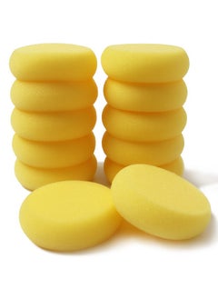 Hapy Shop 24 Pack Round Painting Sponge Synthetic Artist Sponges Ceramic Sponges for Painting, Crafts, Ceramics, Household Use and More, 2.8 Inch