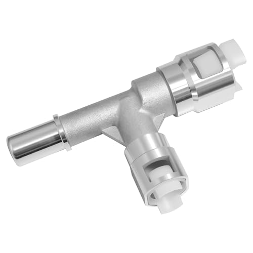 QSRUN 800413HP HVAC Metal Heater Inlet Hose Tee Connector 3Way Cooling Water Pipe Joint for Select CadillacChevroletGMC Models OE15055343 - Image 1