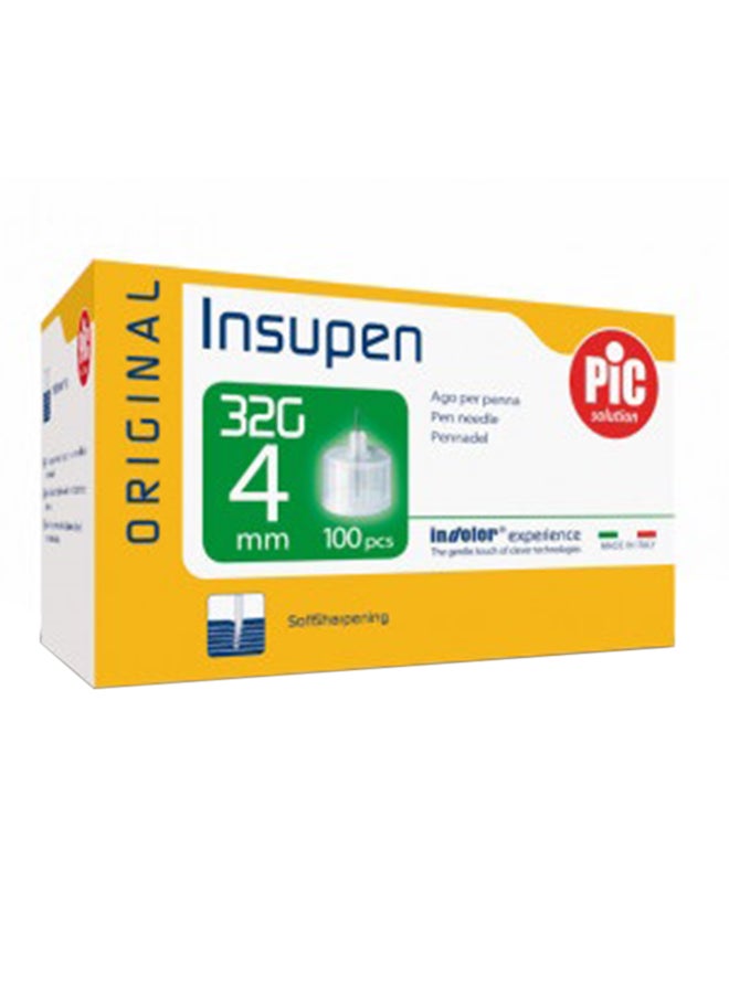 PIC Pic Insupen 32G*4Mm 100S Needl 
