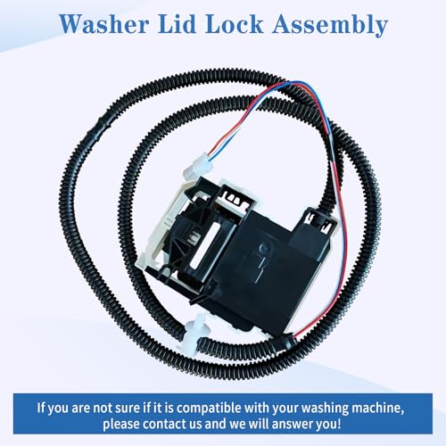 NLZQMBC Upgraded MVW4505MW0 MVW4505MW1 MVW4505MW2 MVW5035MW1 Washer Lid Lock Fit for Maytag Washer MVW5035MW2 MVW5430MW1 MVW5430MW2 MVW5430PBK0 MVW5430PBK1 MVW5435PBK0 MVW5435PBK1 MVW5435PW0 MVW5435PW1 - Image 5
