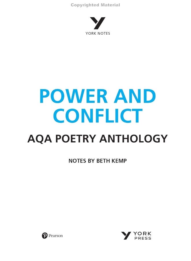 AQA Poetry Anthology - Power and Conflict: York Notes for GCSE everything you need to catch up, study and prepare for and 2023 and 2024 exams and assessments  - Image 3