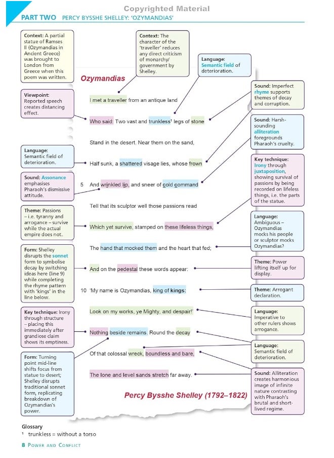 AQA Poetry Anthology - Power and Conflict: York Notes for GCSE everything you need to catch up, study and prepare for and 2023 and 2024 exams and assessments
