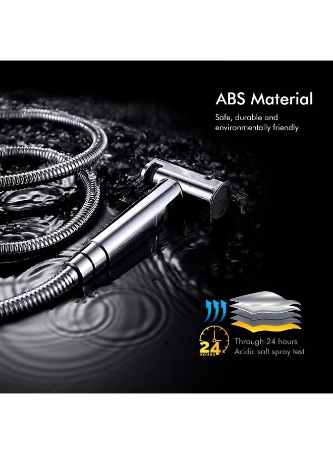 Handheld Bidet Sprayer Toilet Attachment with 2 Water Modes, ABS Material - Image 3