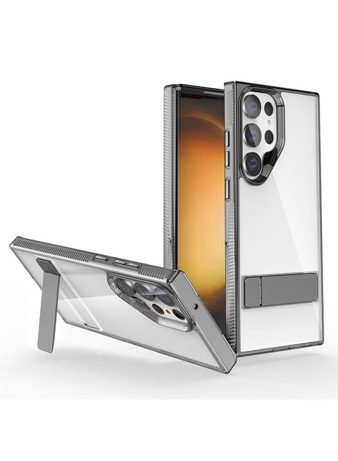 S-TOP Case For Samsung Galaxy S23 Ultra 5G High Transparent Holder Phone Case - Image 1