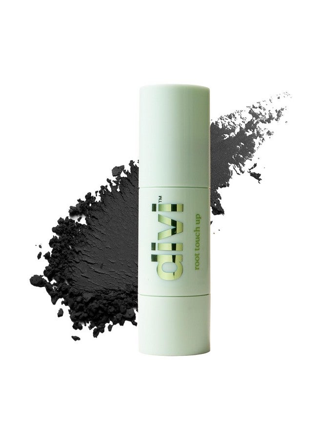 ديفي بودرة ديفي لتغطية جذور الشعر الرمادي، لون أسود - Image 1