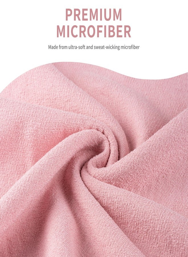MICROFI New Microfiber Hot Yoga Towel Mat, 24 x 72 inches, with Non-Slip Silicone Grip, Secure Fit Elastic Straps - Image 2