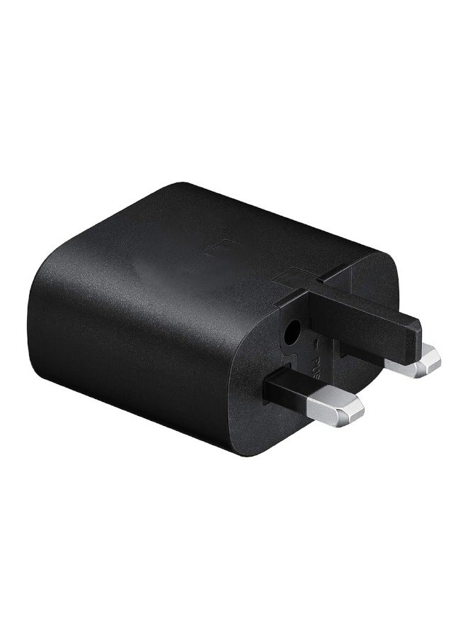25W Super Fast Charging Travel Adapter, USB-C Wall Charger (No Cable Included), Black  - Image 2
