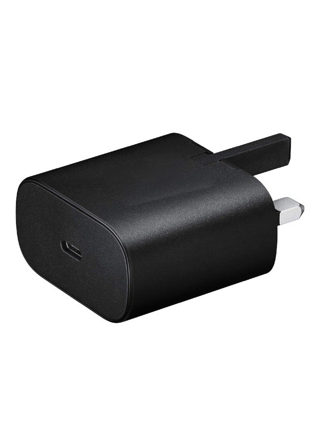 25W Super Fast Charging Travel Adapter, USB-C Wall Charger (No Cable Included), Black  - Image 4