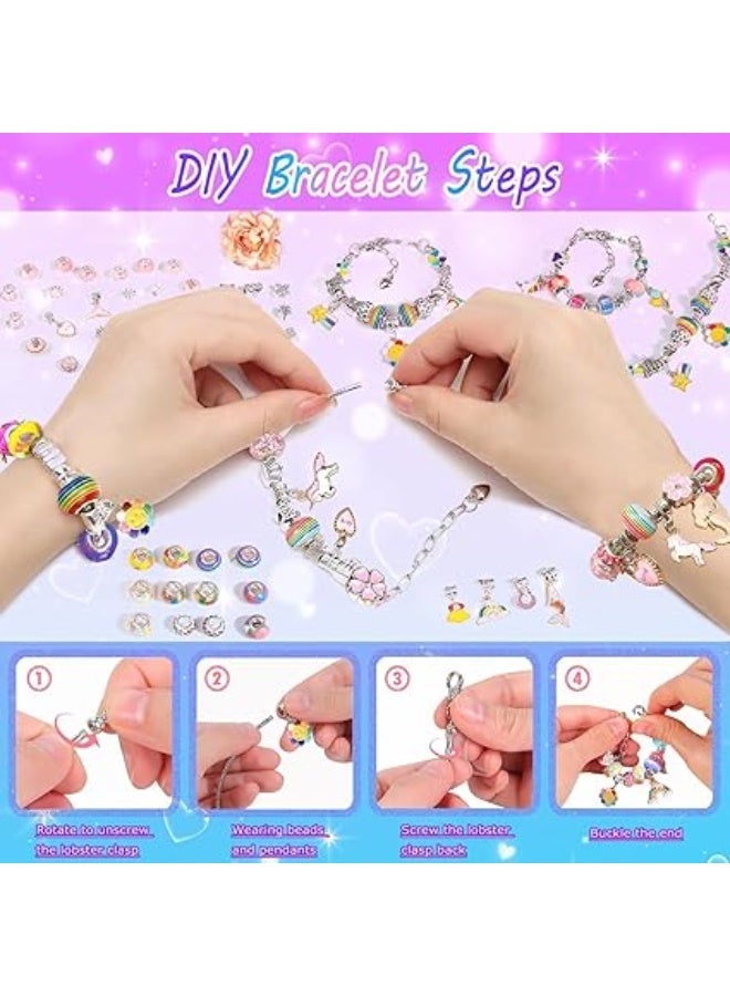 بيوينتي طقم صناعة المجوهرات من بيونتي للإناث، مصنوع من ألوي بألوان قوس قزح، مناسب للأطفال. يتميز بتخزين منظم وسهولة الاستخدام مع مجموعة متنوعة من 5000 خرزة - Image 4