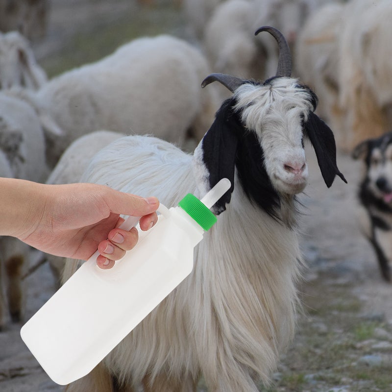 12 pcs Goat Feeding Sheep Feeder Bottles Lamb Feeding Tool Lamb Feeder - Image 2