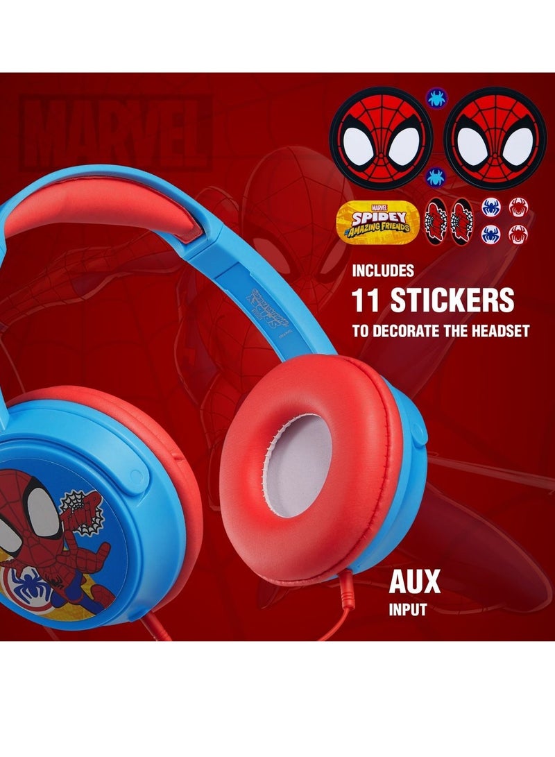 Disney Marvel  Aux Headphones Spider and Hits Amazing Friends - Image 4