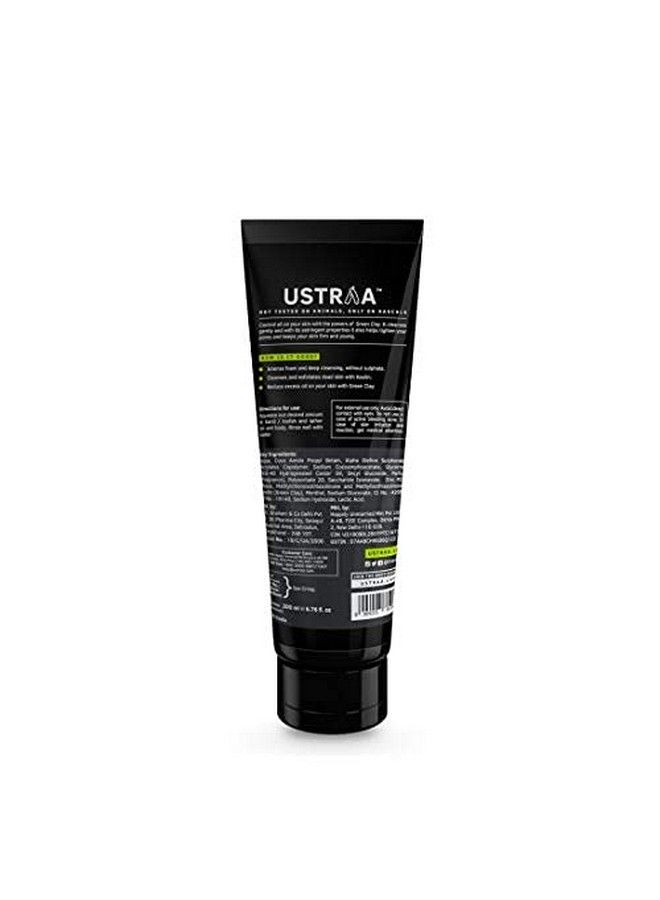 Ustraa Body Washgreen Clay 250 Ml Set Of 2 Intense Oil Control Removes Excess Oil No Postshower Dryness Intense Foaming Without Sulphates - Image 3