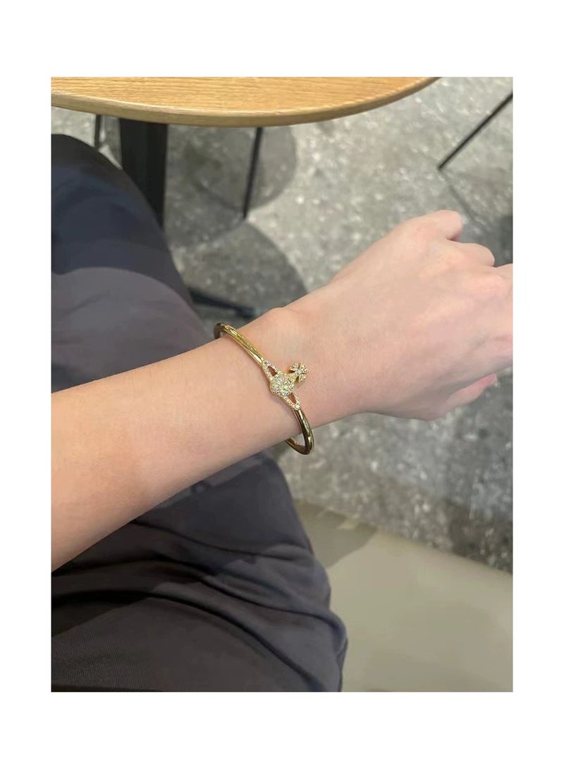 Saturn bracelet classic planet bracelet, high-end niche opening, adjustable and versatile