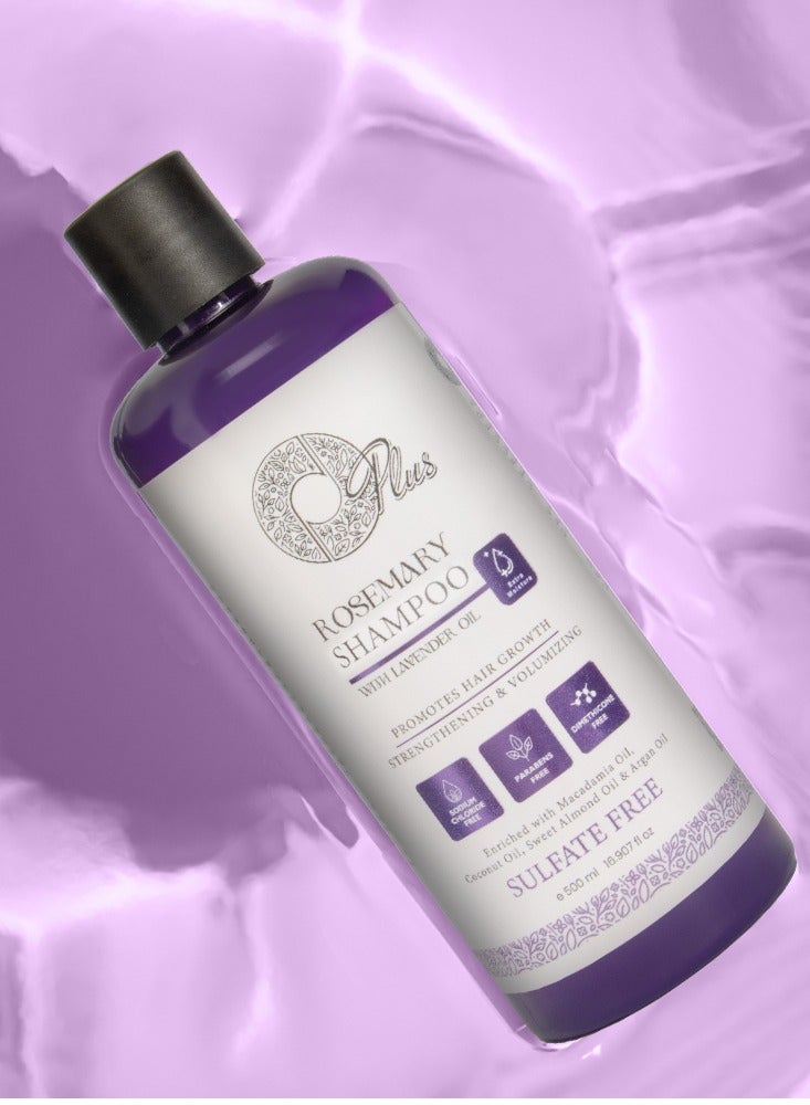 Oplus Rosemary & Lavender Hair Growth Shampoo and Conditioner Set (2x500ml) - Image 5