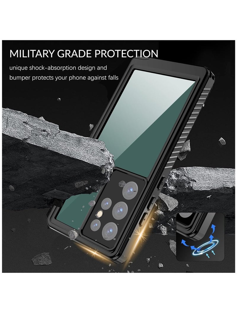 SYOSI - Case for Samsung S23 Ultra Case Waterproof Shockproof with Built-in Screen Protector Excefore 360 Full Body Heavy Protective Rugged Case for Samsung Galaxy S23 Ultra Case 6.8 inch - Image 1