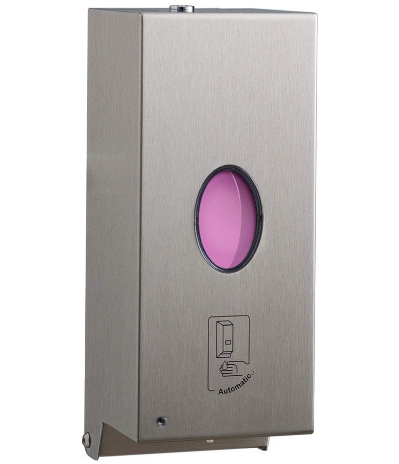 Bobrick B-2012 Automatic Wall-Mounted Liquid Soap Dispenser  Stainless Steel  30 Fl Oz Capacity - Image 1