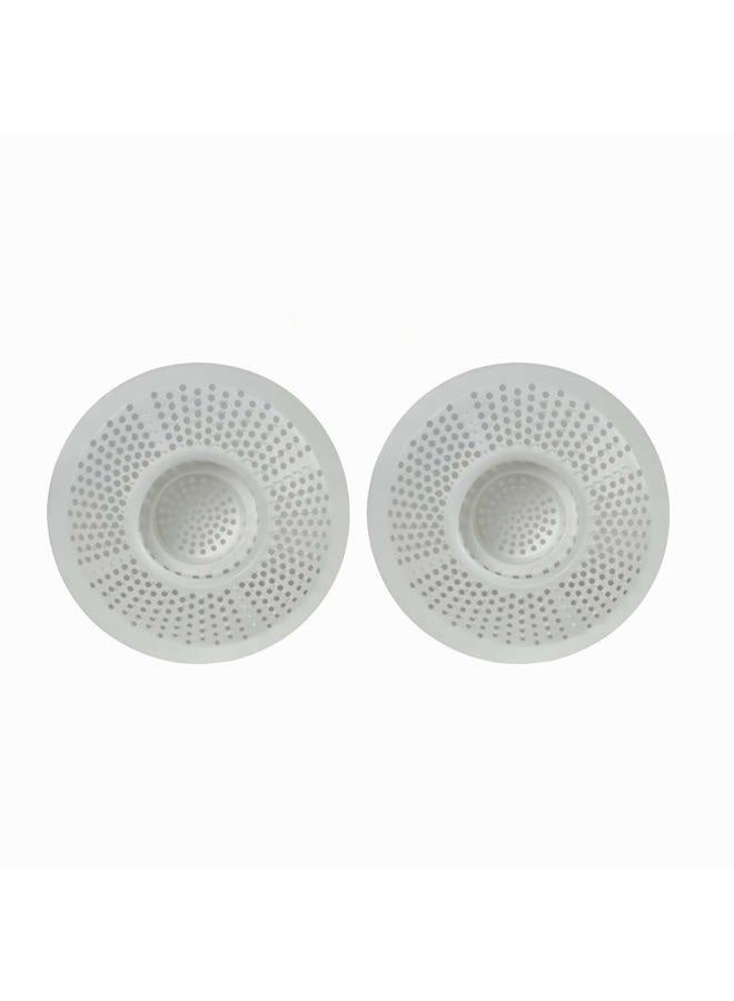 EvriHolder Hairstopper 2pk, Plastic Drain Protector for Bathtubs & Showers, Pack of 2 - Image 1