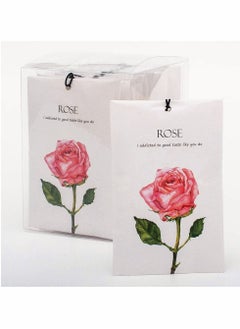 SYOSI Rose Sachet 1Box 12Pcs Rose Dried Flower Bag Scent Sachet Drawer Freshener Rose Closet Air Freshener Scented Drawer Deodorizer Freshener for Drawers Closet Home Car Fragrance Product  - Image 1