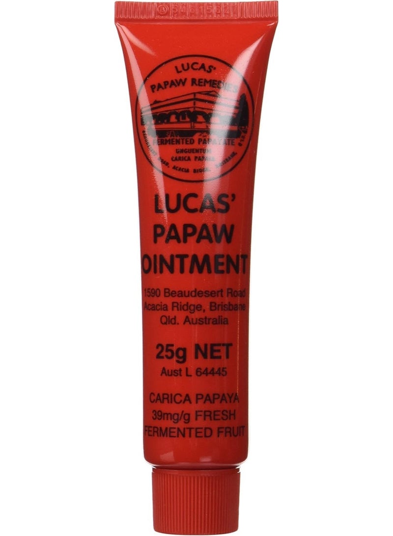 Lucas Papaw Ointment 25g - Soothing Lip and Skin Healing Balm with Fresh Fermented Carica Papaya, Natural Ingredients, Suitable for All Skin Types - Made in Australia - Image 4