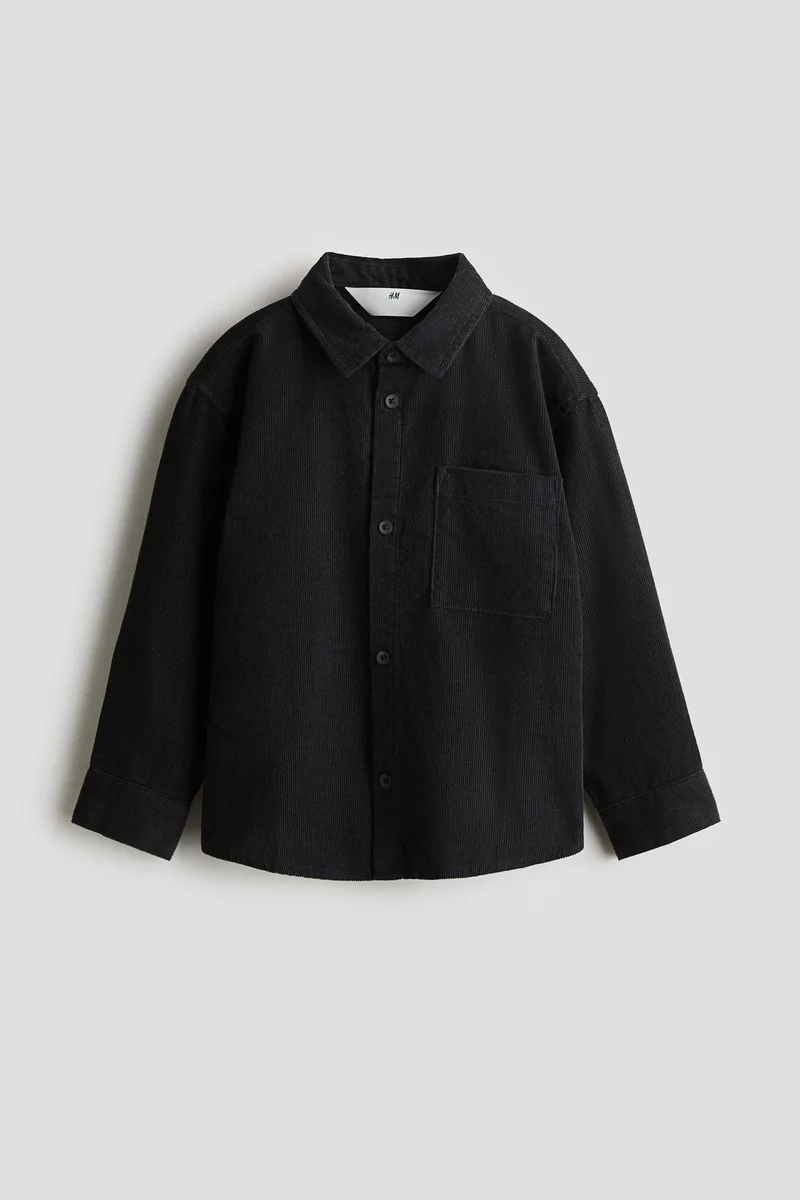 H&M Cotton corduroy shirt